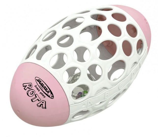 Rota Ball 190 x 100 mm wit/roze