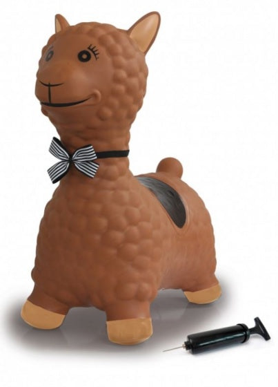 skippydier Lama 47 cm bruin