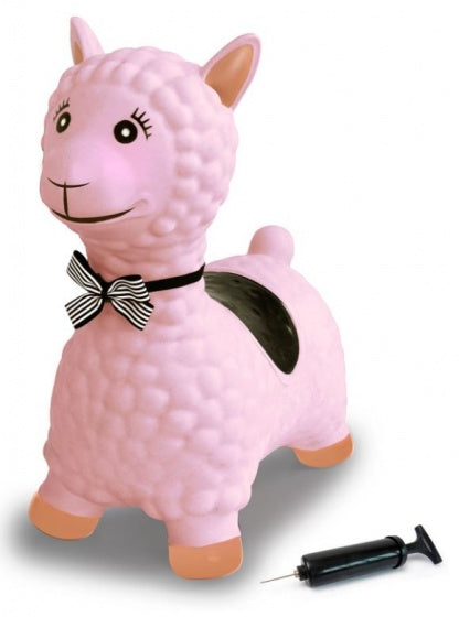 skippydier Lama 47 cm roze