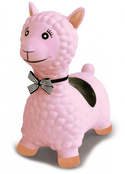 skippydier Lama 47 cm roze