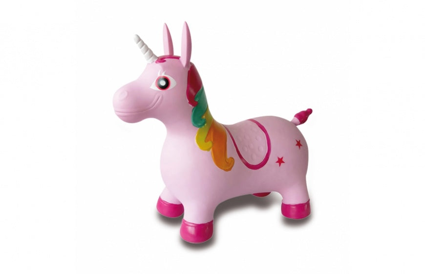 skippydier Unicorn roze junior 57 cm