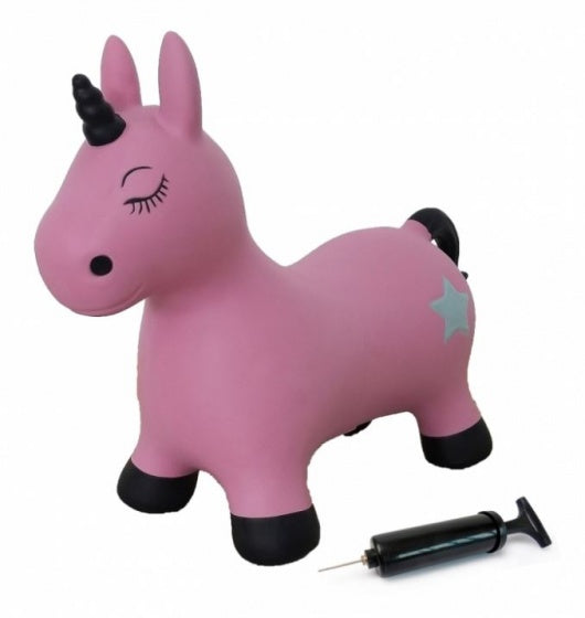 skippydier Unicorn roze junior 62 cm