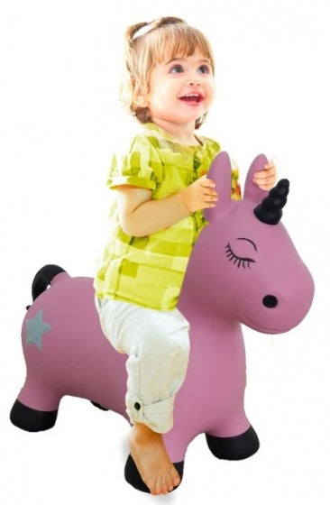 skippydier Unicorn roze junior 62 cm
