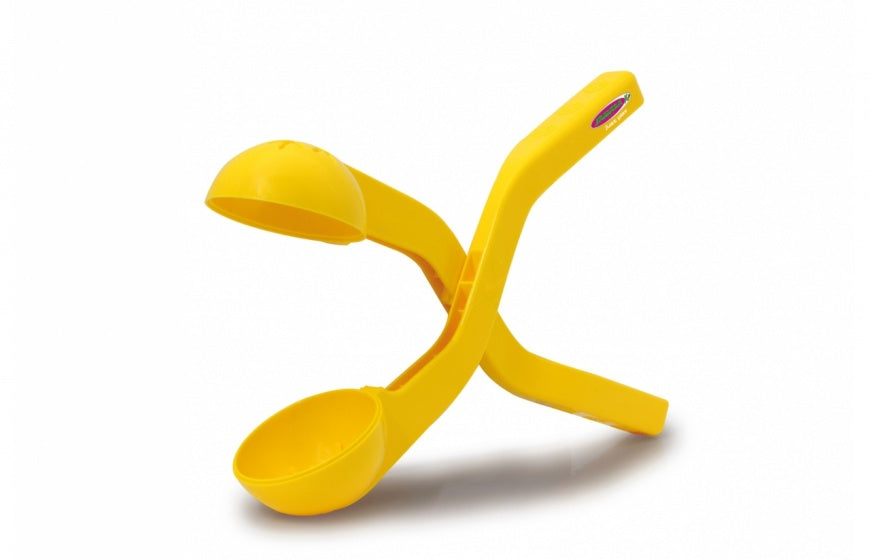 sneeuwbaltang geel junior 38 cm