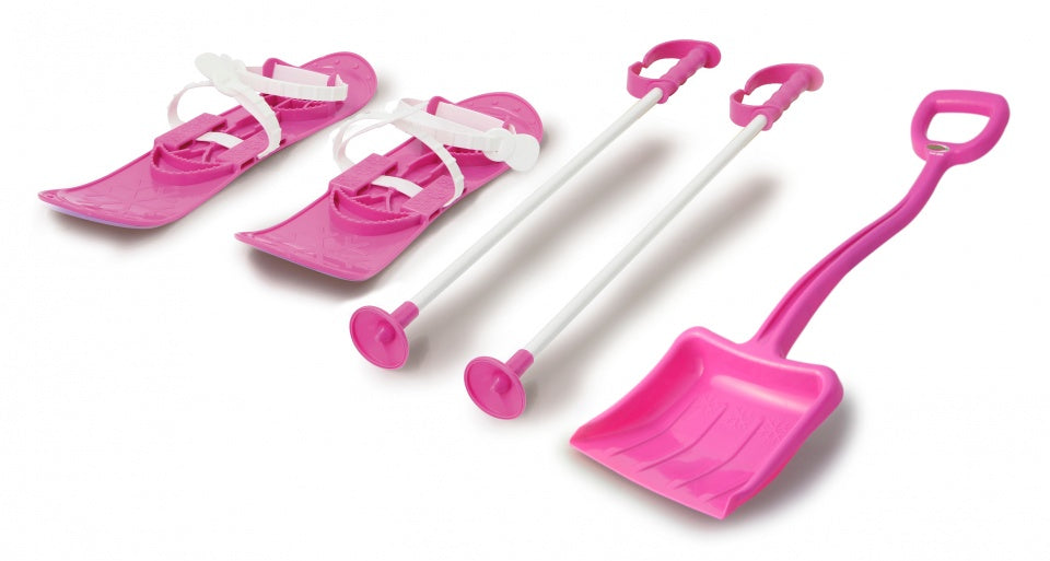sneeuwspeelgoed Snow Play 5-delig roze