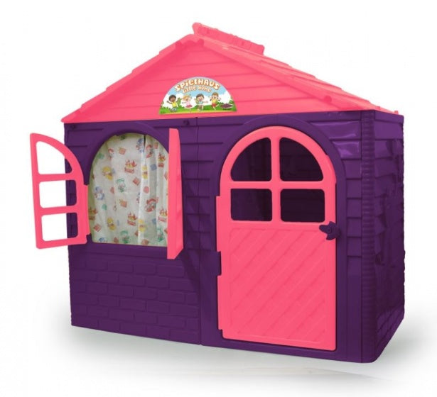 speelhuis Little Home 130 x 78 cm paars/roze