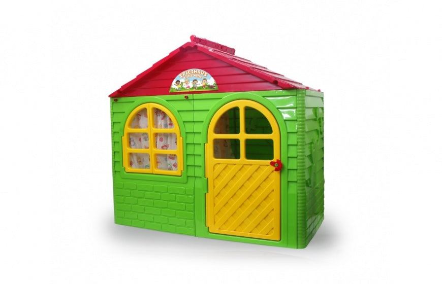 speelhuisje 130 x 78 x 120 cm groen