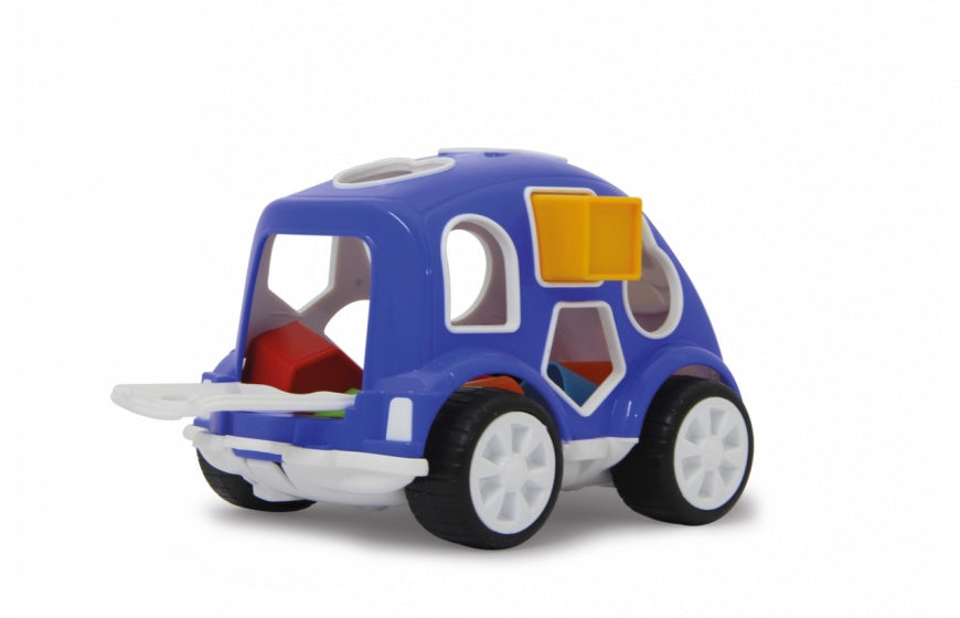 vormendoos auto blauw junior 21 cm