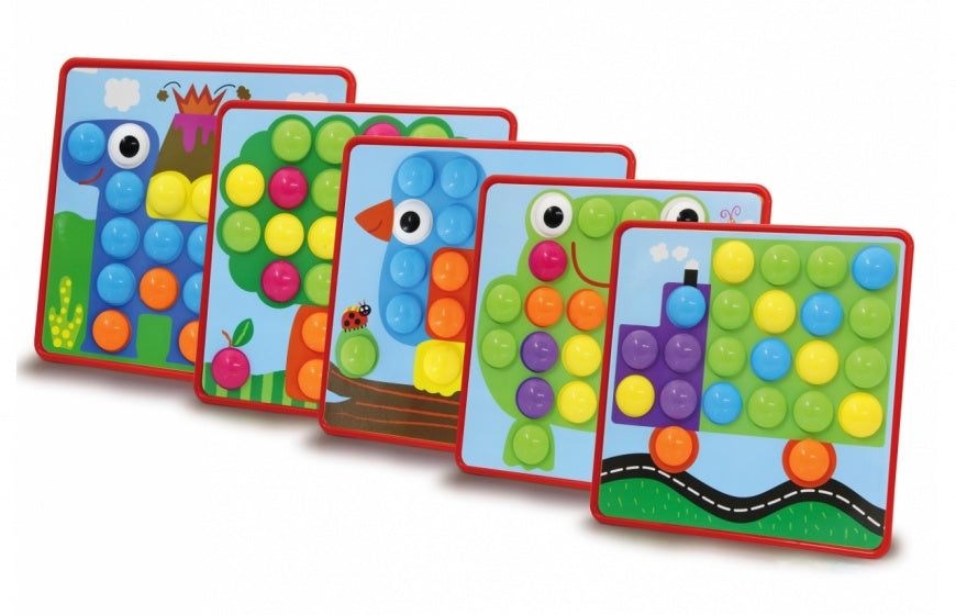 vormenspel Creative Pins junior set B 50-delig