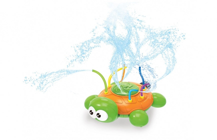 watersproeier schildpad 25 x 20 cm groen