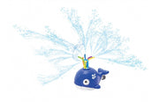 watersproeier walvis 19 x 14 cm blauw