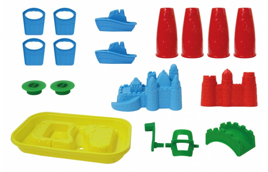 watertafel 2-in-1 geel/rood junior 5