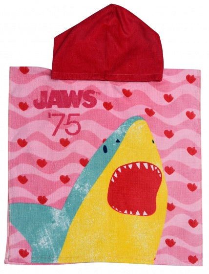 badponcho roze junior 50 x 100 cm