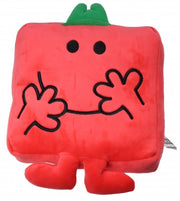Monsieur Madame knuffelrugzakje M. Costaud 25 cm rood