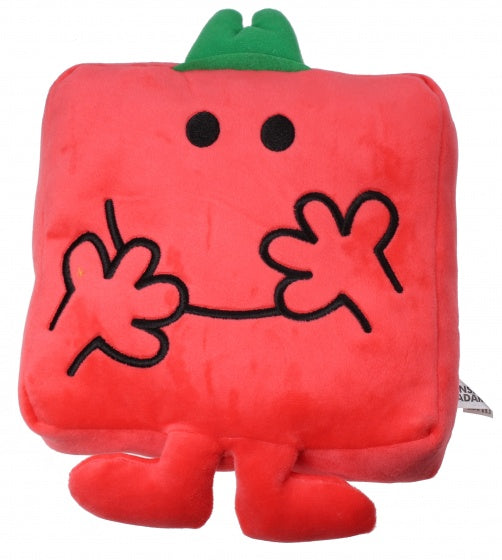 Monsieur Madame knuffelrugzakje M. Costaud 25 cm rood