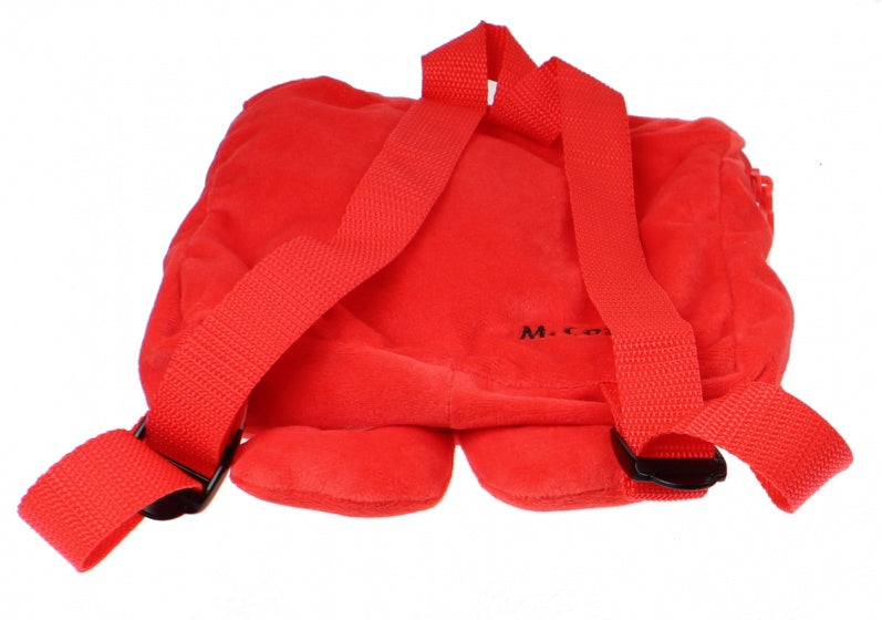 Monsieur Madame knuffelrugzakje M. Costaud 25 cm rood