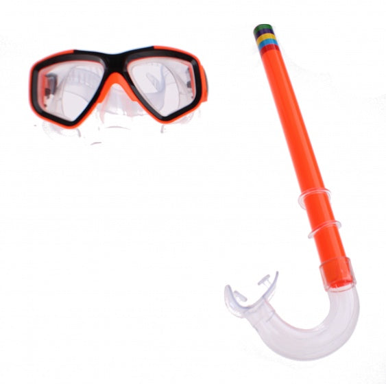 duikset PVC oranje 4-delig