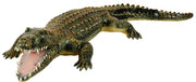 Animal World Soft Touch krokodil groen/bruin 60 cm