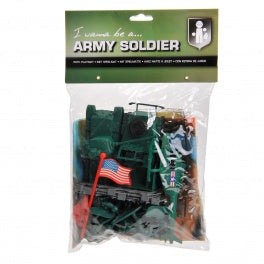Army Soldier speelset Tent 29-delig 5 cm