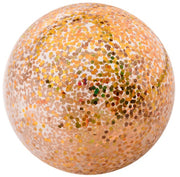 bal opblaasbaar glitters 85 cm goud