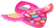 Bella make-up set hart met vleugels groen