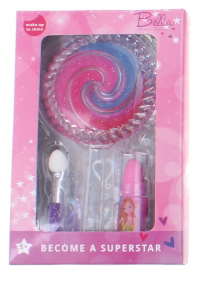 Bella make-up to shine set Lolly 3-delig roze