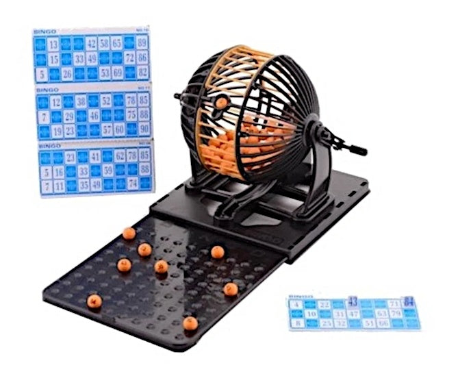 bingo spel met rad