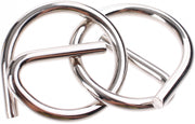 breinbreker puzzel 4 cm staal zilver