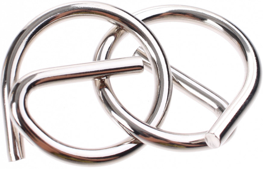 breinbreker puzzel 4 cm staal zilver
