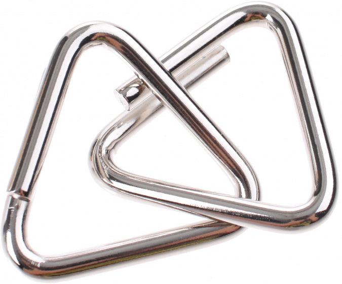 breinbreker puzzel 4 cm zilver staal