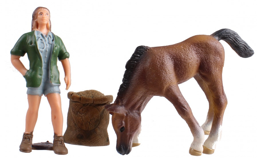 Country Life paarden verzorgingset bruin 10