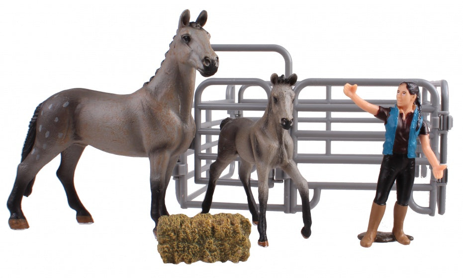 Country Life paardenverzorging grijs 14 cm