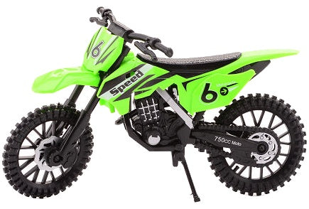 crossmotor groen 17.5 cm