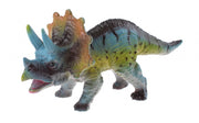 dinosaurus Animal World Triceratops 14 cm blauw