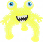 driepotig monster 10 cm geel