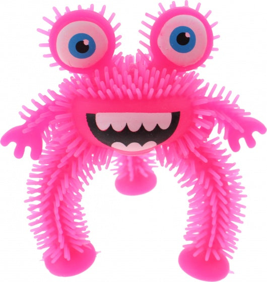 driepotig monster 10 cm roze