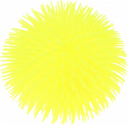 fluffy ball 23 cm geel