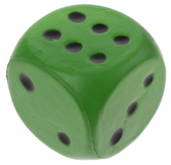 foam dobbelsteen 4 cm groen
