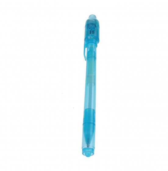 geheimschriftpen 2 in 1 blauw
