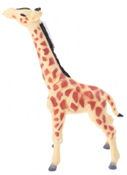 giraffe Animal World 31 cm geel/bruin
