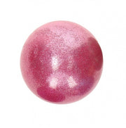 glitterbal 10 cm roze