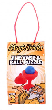goocheltruc the vase & ball puzzle oranje