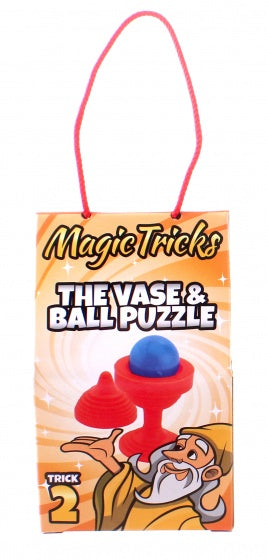 goocheltruc the vase & ball puzzle oranje