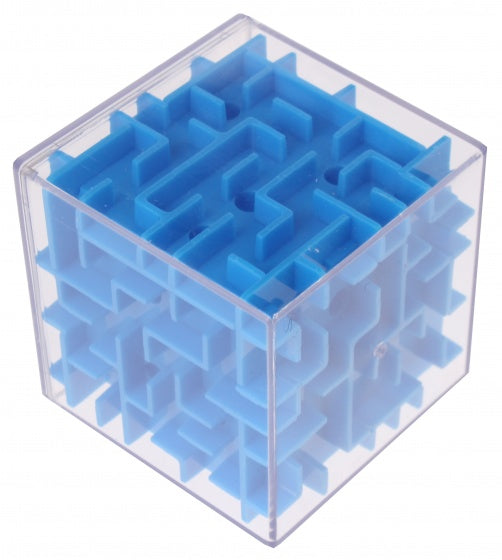 hersenkraker doolhof blauw 6 cm