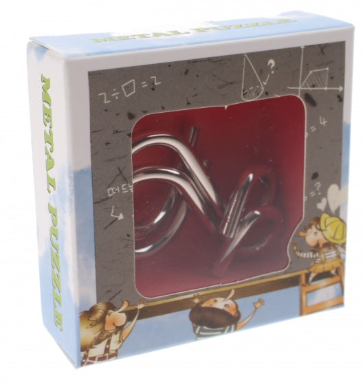breinbreker puzzel 3 cm zilver staal