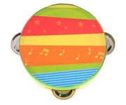 houten tamboerijn 13 cm geel