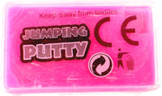 jumping putty met oogjes roze 4.5 cm