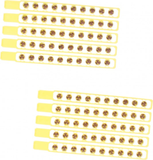 klappers 10-schots 10 stuks