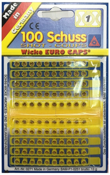 klappers 10-shots geel 10 strips