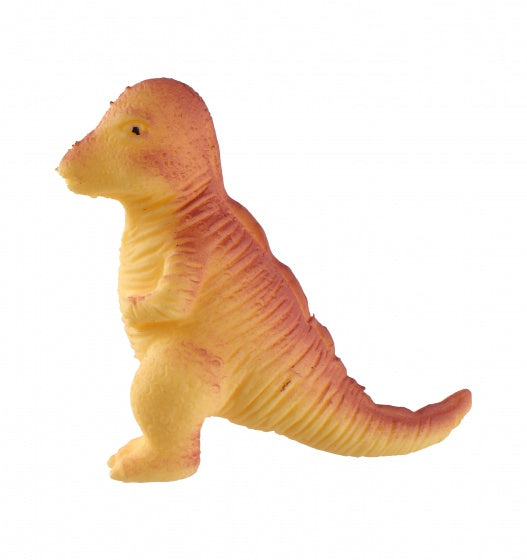 kneedfiguur T-Rex 11 cm geel/rood